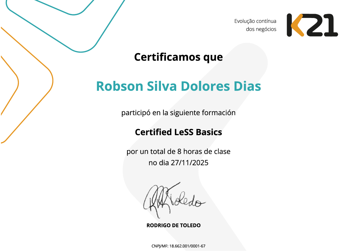 Certificado K21